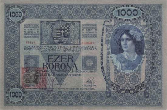 10 Kolek korun 1902  (1919)